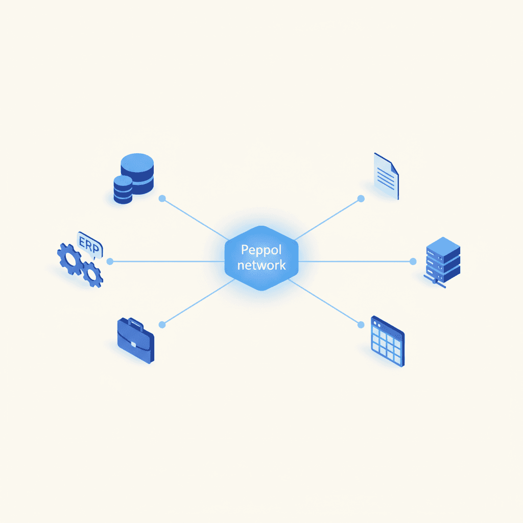 Peppol integration with ERP and accounting systems