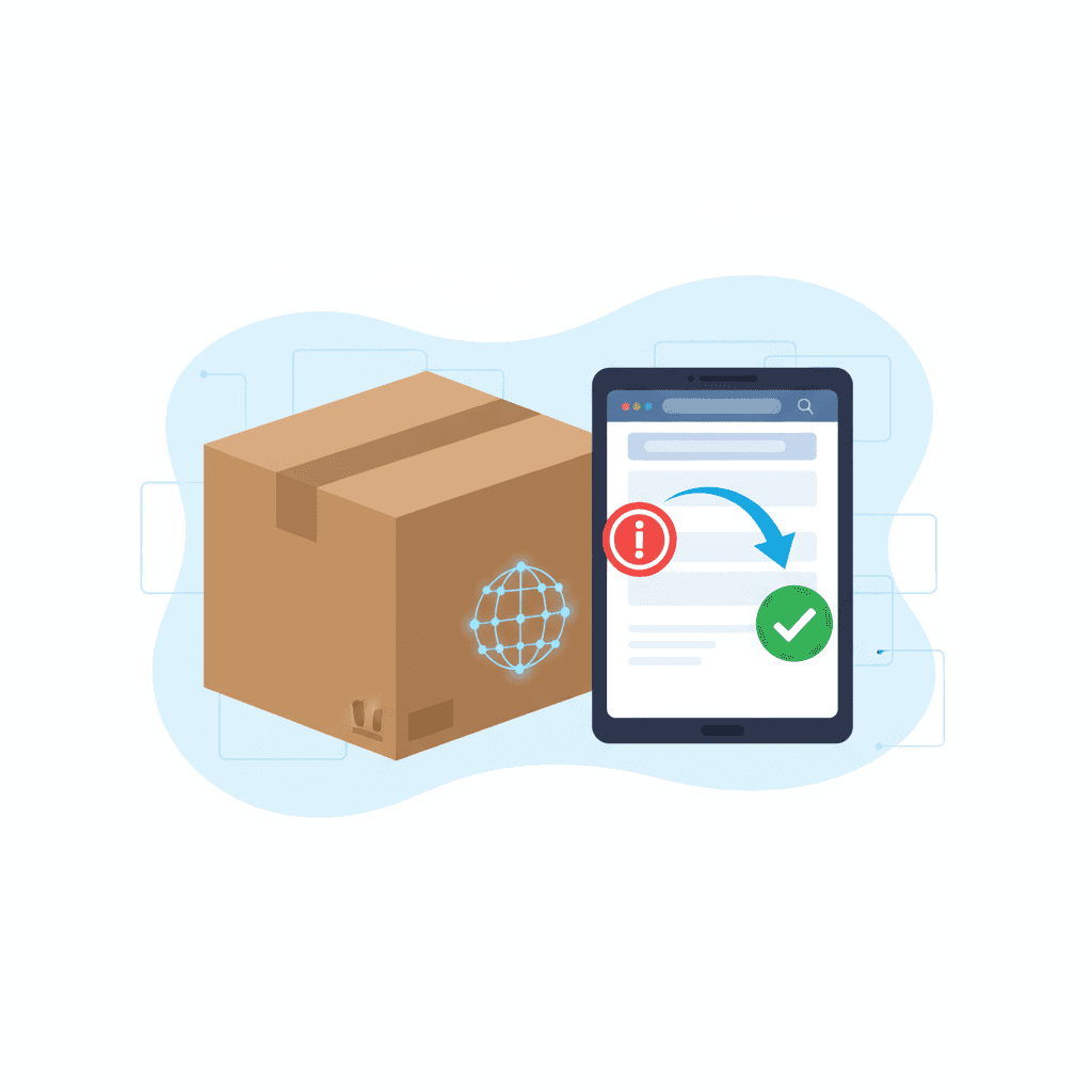 UPS Peppol ID error fix guide