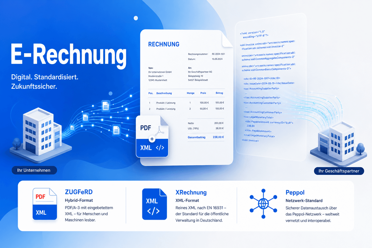 Was ist eine E-Rechnung? Pflicht, Formate, Beispiele [2026]