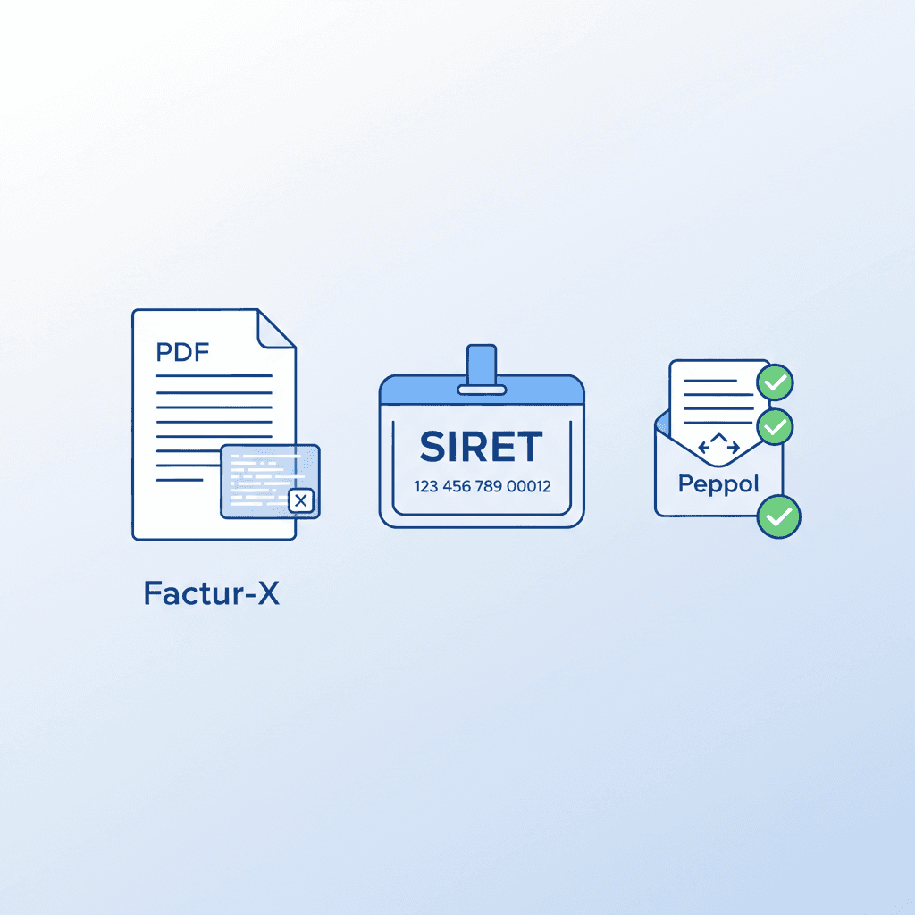 Outils Peppol gratuits : validateur Factur-X, SIRET et viewer